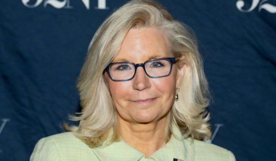 Former Rep. Liz Cheney poses backstage before her conversation with David Rubenstein at the 92nd Street Y in New York City on June 26. In a recent interview, Cheney said she is contemplating a third party run in the 2024 presidential election.