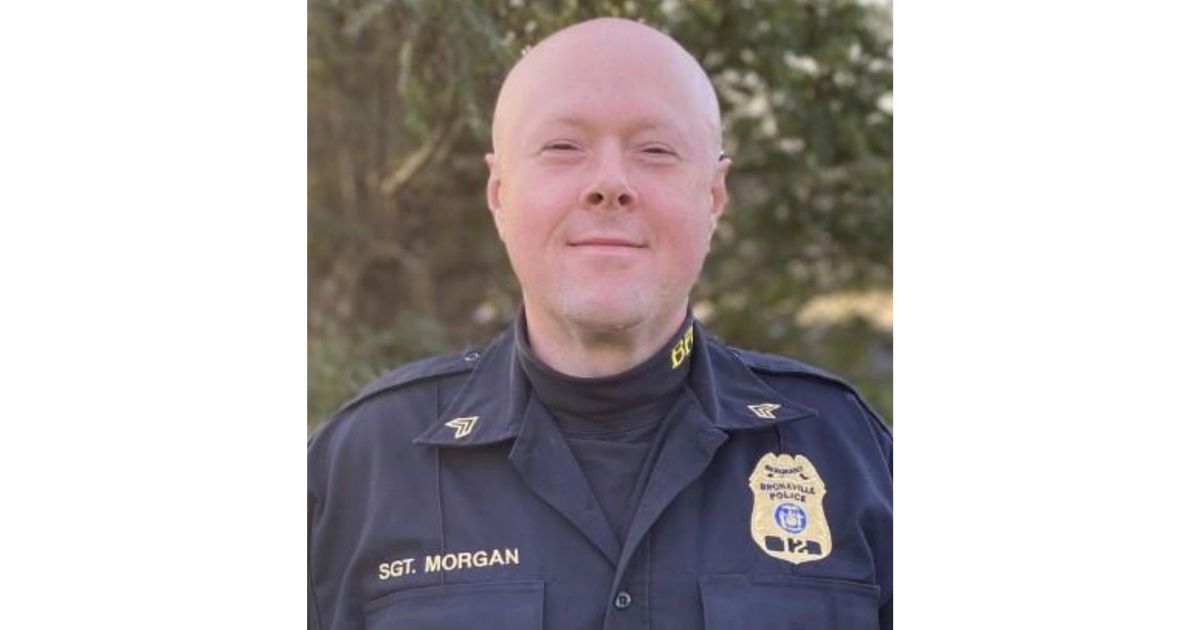 Watson Morgan, a sergeant with New York's Bronxville Police Department.