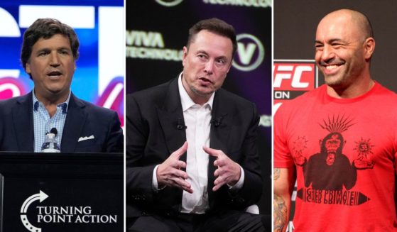 Tucker Carlson, Elon Musk and Joe Rogan