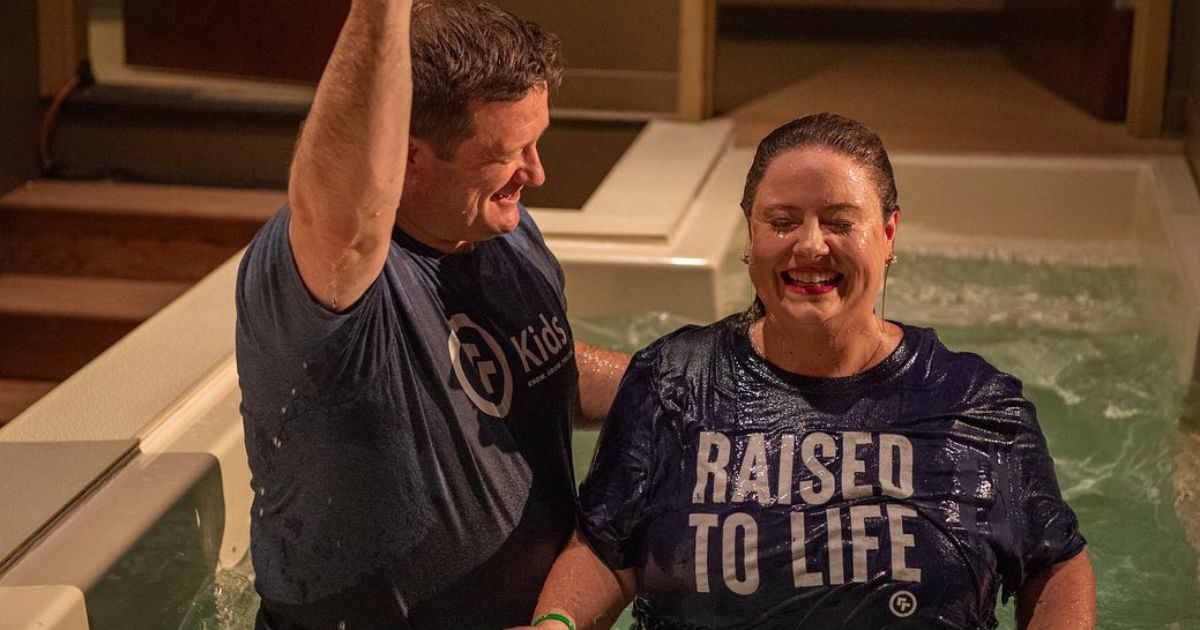 Upstate Church in South Carolina baptized 141 people on Dec. 3 across its six campus locations.