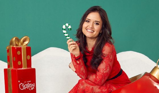 Actress Danica McKellar, pictured in December 2022 at Christmas Con New Jersey 2022 at the Expo Center in Edison, New Jersey.