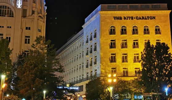 The above image is of the Ritz Carlton Hotel.
