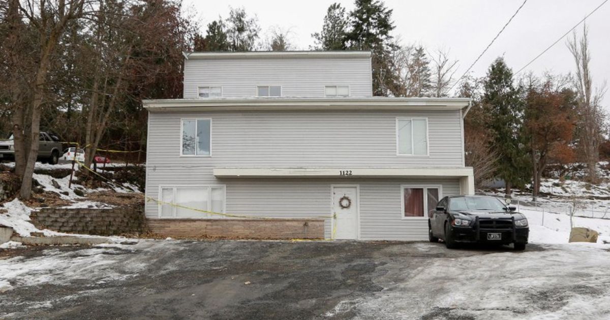 The house where four University of Idaho students were murdered in November 2022 was demolished on Friday ahead of the trial of their alleged killer.