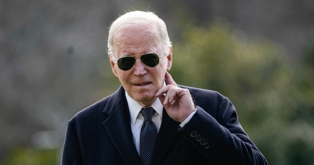 President Joe Biden, pictured in a Dec. 19 file photo outside the White House.