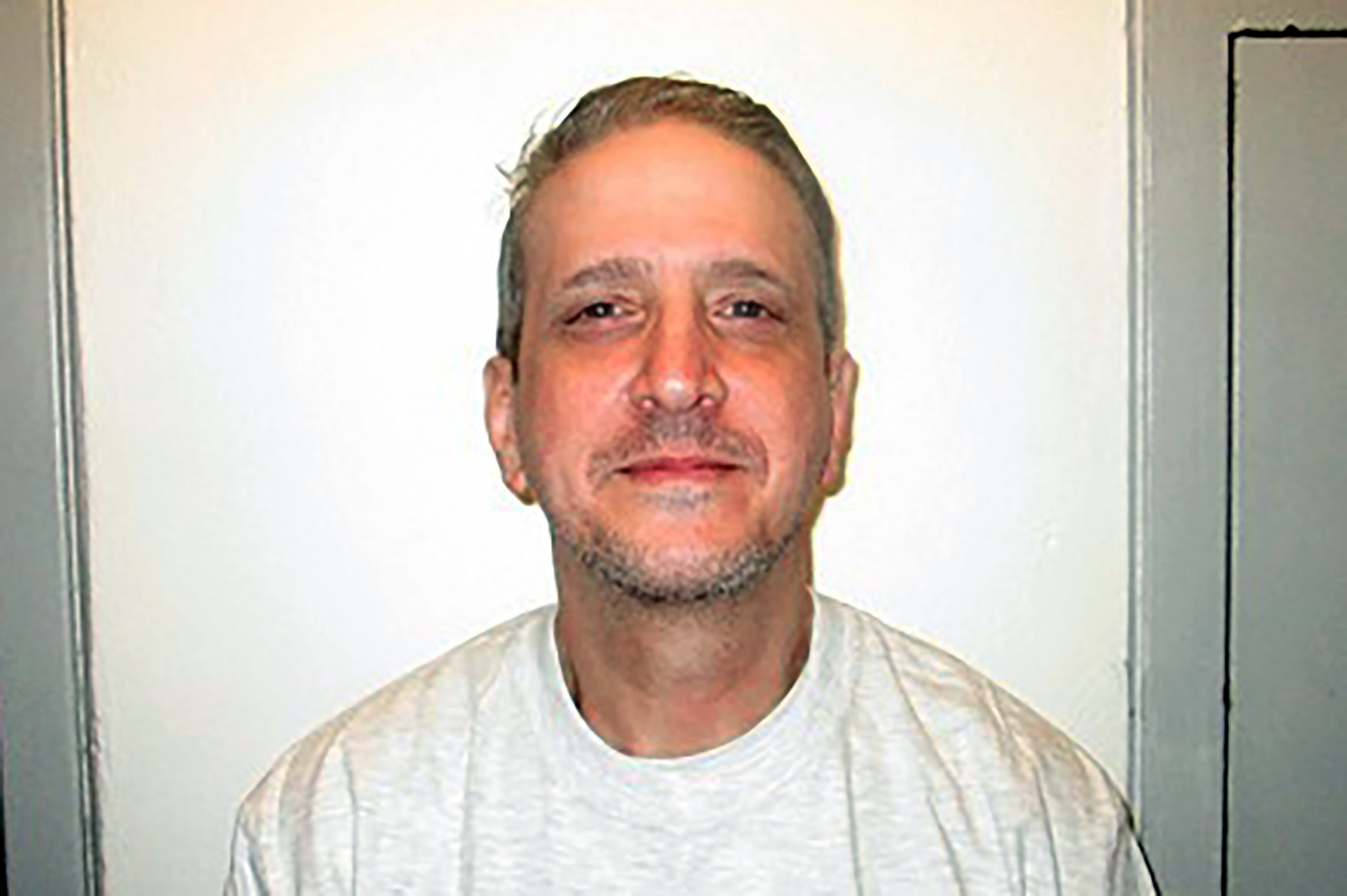 Oklahoma death row inmate Richard Glossip is pictured in a Feb. 19, 2021, file photo.