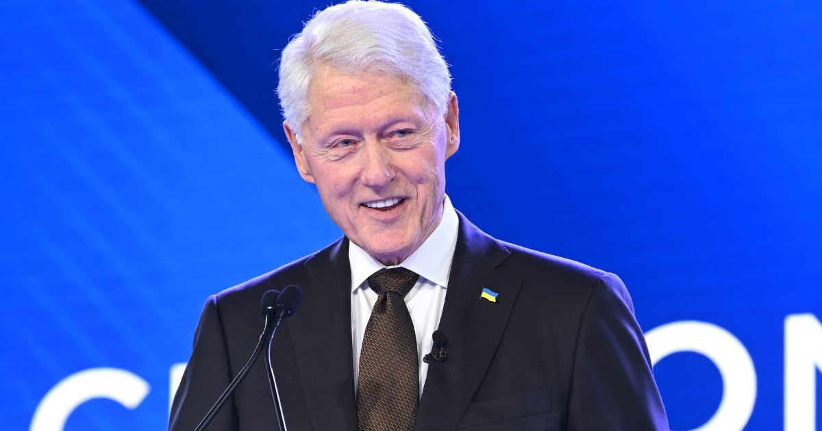 Former President Bill Clinton speaks onstage during the Clinton Global Initiative September 2023 Meeting in New York City on Sept. 19.
