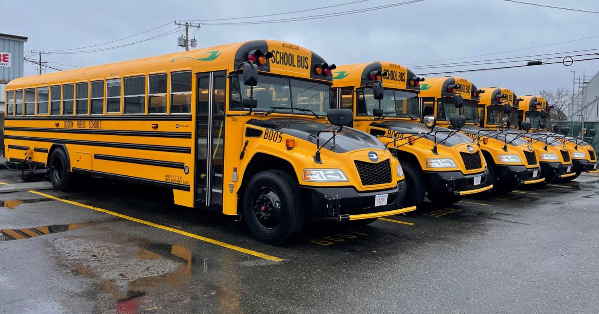 Boston Public Schools buses