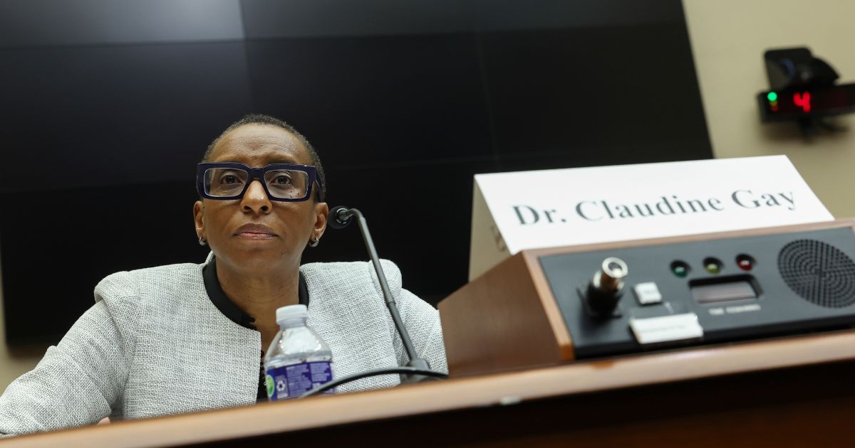 Claudine Gay, then-president of Harvard University, testifies before the House Education and Workforce Committee at the Rayburn House Office Building on Dec. 5, 2023, in Washington, D.C.