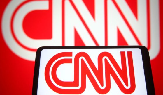 The CNN logo is displayed in this stock image.