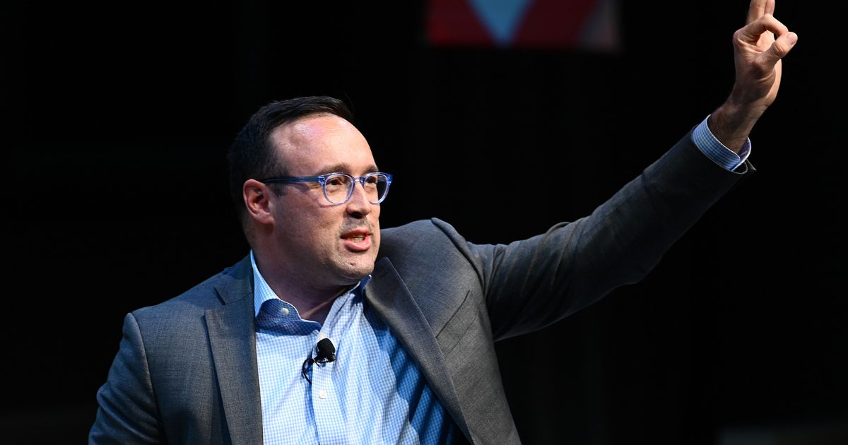 Chris Cillizza speaks onstage during CNN Experience in New York City on March 5, 2020.