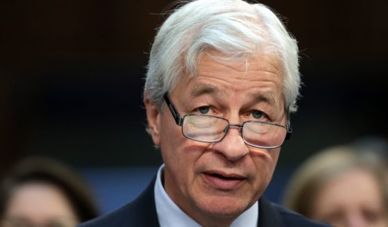 JPMorgan Chase CEO Jamie Dimon testifies during a Senate Banking Committee hearing at the Hart Senate Office Building in Washington, D.C., on Dec. 6.
