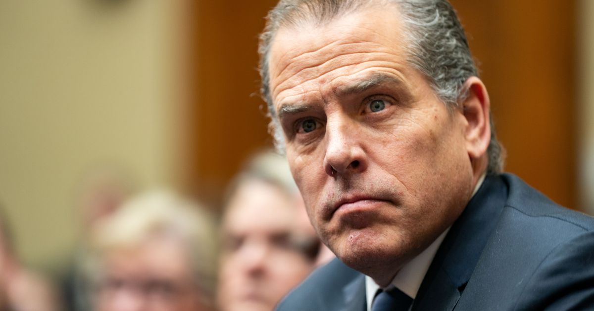 Hunter Biden attends a House Oversight Committee meeting on Wednesday in Washington, D.C.