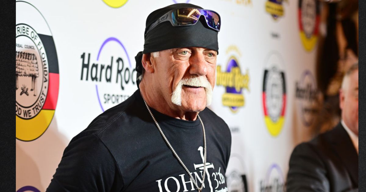 Former WWF star Hulk Hogan was hailed as a hero for efforts to help a car accident victim in Tampa, Florida.