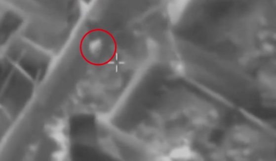 an IDF targeting video screen shot