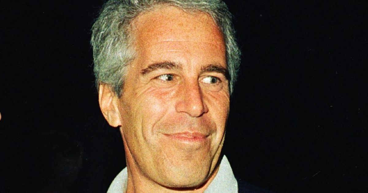 Jeffrey Epstein is pictured at a party at the Mar-a-Lago club in Palm Beach, Florida, on Feb. 12, 2000.