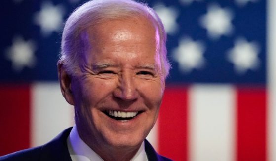 President Joe Biden smiles as he arrives to speak during a campaign event at Montgomery County Community College in Blue Bell, Pennsylvania, on Friday.
