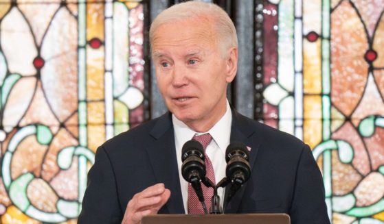 President Joe Biden speaks during a campaign event at Emanuel AME Church in Charleston, South Carolina, on Monday.