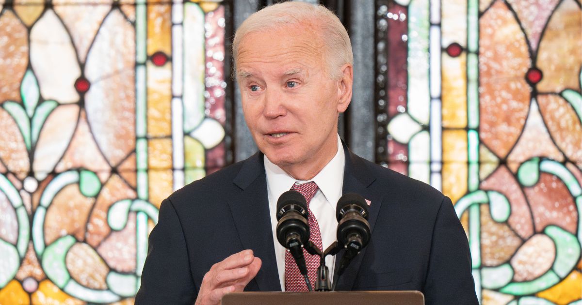 President Joe Biden speaks during a campaign event at Emanuel AME Church in Charleston, South Carolina, on Monday.