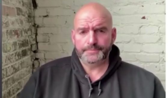 Sen. John Fetterman appeared on CNN's "The Lead with Jake Tapper" on Friday, where he defended his position that America needs a secure border.