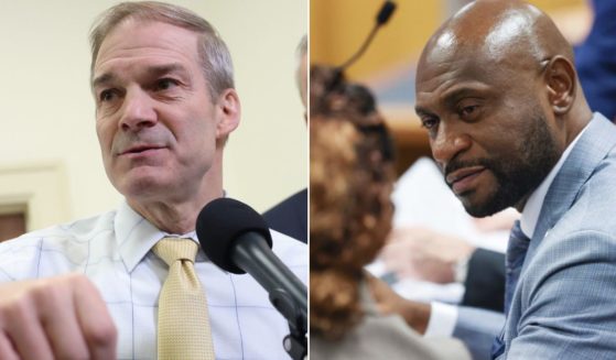 House Judiciary Commitee Chairman Rep. Jim Jordan of Ohio, left, is probing Georgia attorney Nathan Wade's involvement in the prosecution of former President Donald Trump.