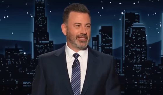 Late-night host Jimmy Kimmel mocks former President Donald Trump on his late-night show.