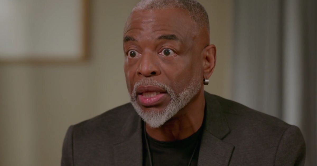 "Roots" star LeVar Burton was stunned to learn he had a white relative who served in the Confederacy during the U.S. Civil War.