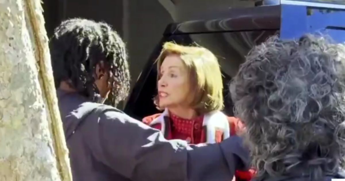 Video: Nancy Pelosi’s Reaction as Protesters Invade Her Property, Urges Them to ‘Return to China