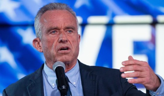 Independent presidential candidate Robert F. Kennedy Jr speaks at a campaign rally in Phoenix, Arizona, on Dec. 20.