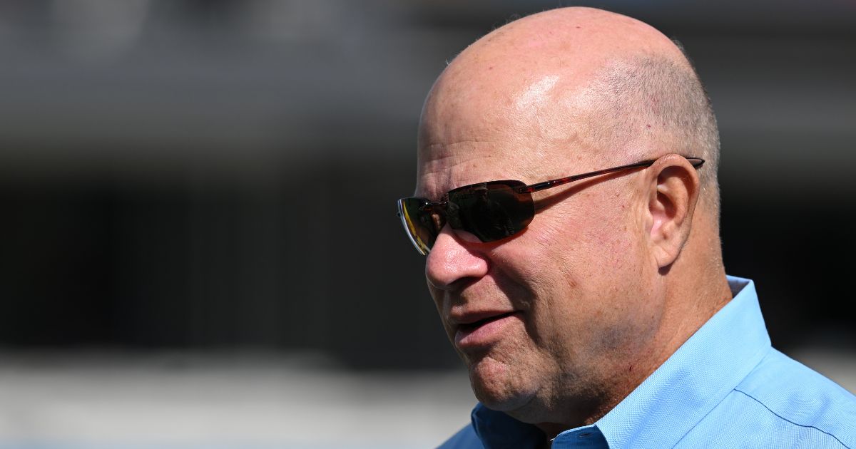 David Tepper, owner of the Carolina Panthers, looks on before a game against the Minnesota Vikings at Bank of America Stadium in Charlotte, North Carolina, on Oct. 1.