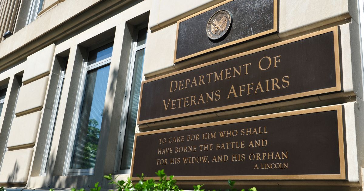 The Veterans Affairs building in Washington, D.C.