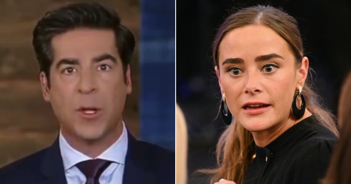 Joe Biden's granddaughter Naomi, right, lashed out at Fox News' Jesse Watters over his comments critical of the president's parenting skills.