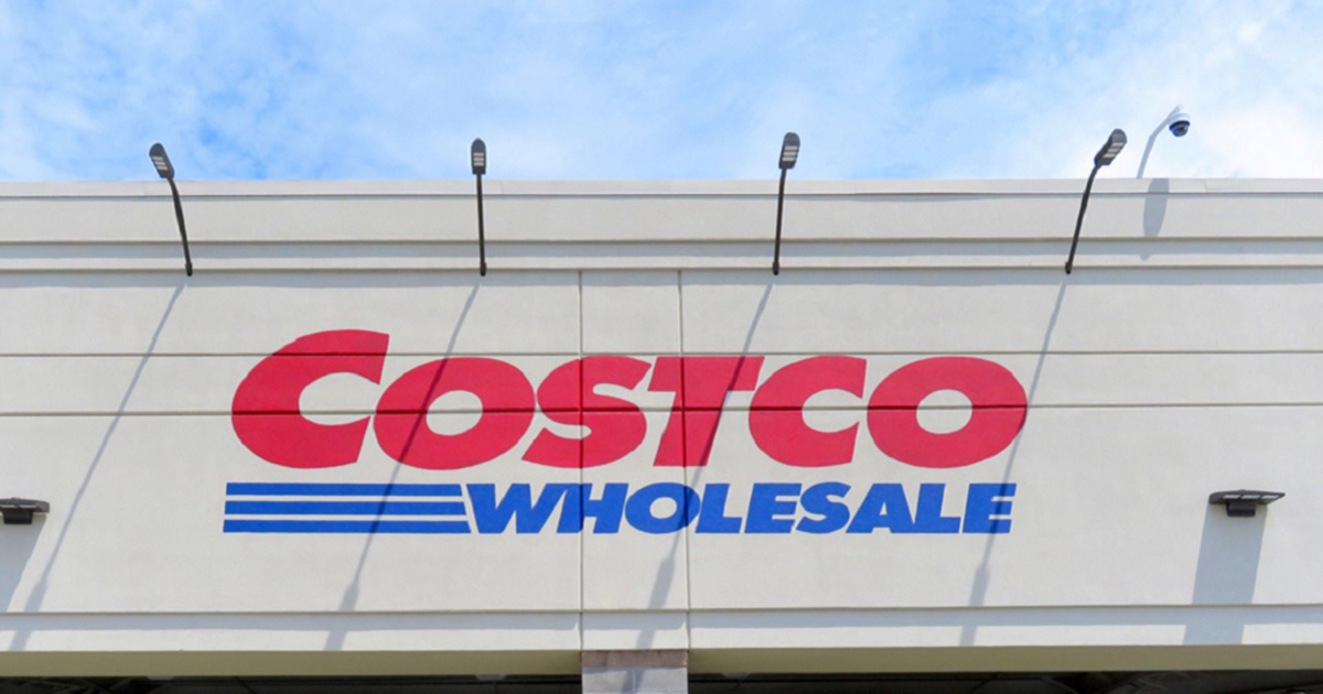 A sign outside a Costco in San Leandro, California, is pictured in a 2019 file photo.