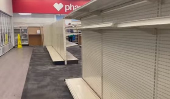 Bare shelves in a Washington, D.C., CVS testify to the toll shoplifting took on the retail store, which announced it is closing in February.