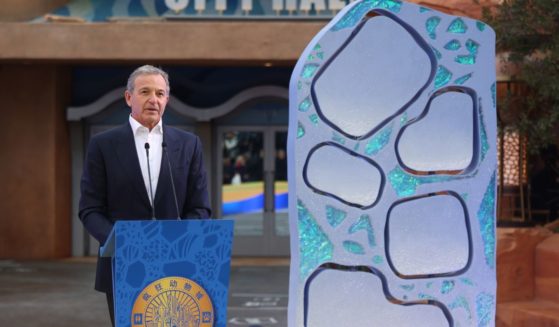 Bob Iger, CEO of The Walt Disney Company, speaks during the grand opening ceremony of Shanghai Disney Resort's Zootopia-themed area at Shanghai Disney Resort on December 19, 2023 in Shanghai, China.