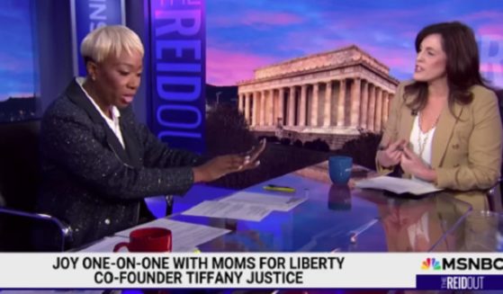 MSNBC host Joy Reid tangles with Moms for LIberty co-founder Tiffany Justice on Friday's episode of "The ReidOut."