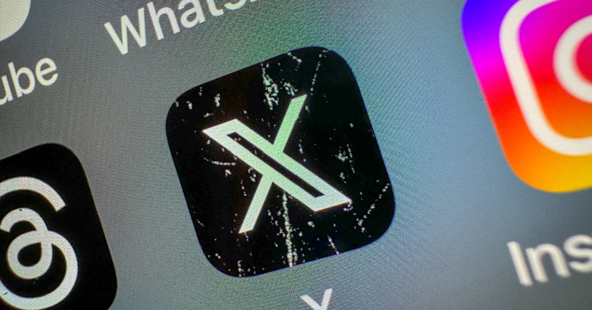 A photo illustration shows the logo of X alongside other social media platforms.