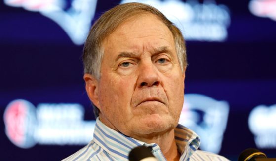 Bill Belichick speaks during a news conference after the New England Patriots' 17-3 loss to the New York Jets at Gillette Stadium in Foxborough, Massachusetts, on Jan. 7.