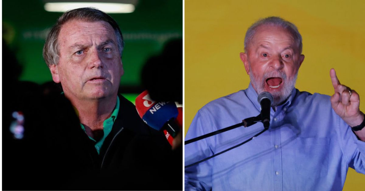 Brazilian former President, Jair Bolsonaro, left, and Brazilian President Luiz Inacio Lula Da Silva.