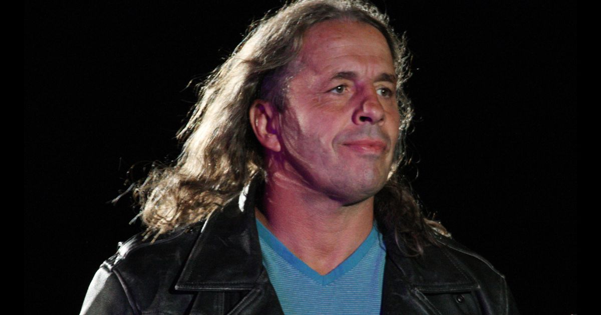 Bret "The Hitman" Hart at the WWE Smackdown Live Tour in Durban, South Africa, in July 2011.