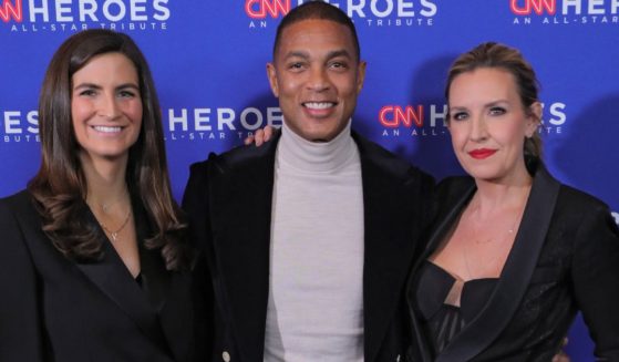 Then co-hosts of "CNN This Morning" Kaitlan Collins, left, Don Lemon, center, and Poppy Harlow, right, attend the 16th annual CNN Heroes: An All-Star Tribute in New York City on Dec. 11, 2022.