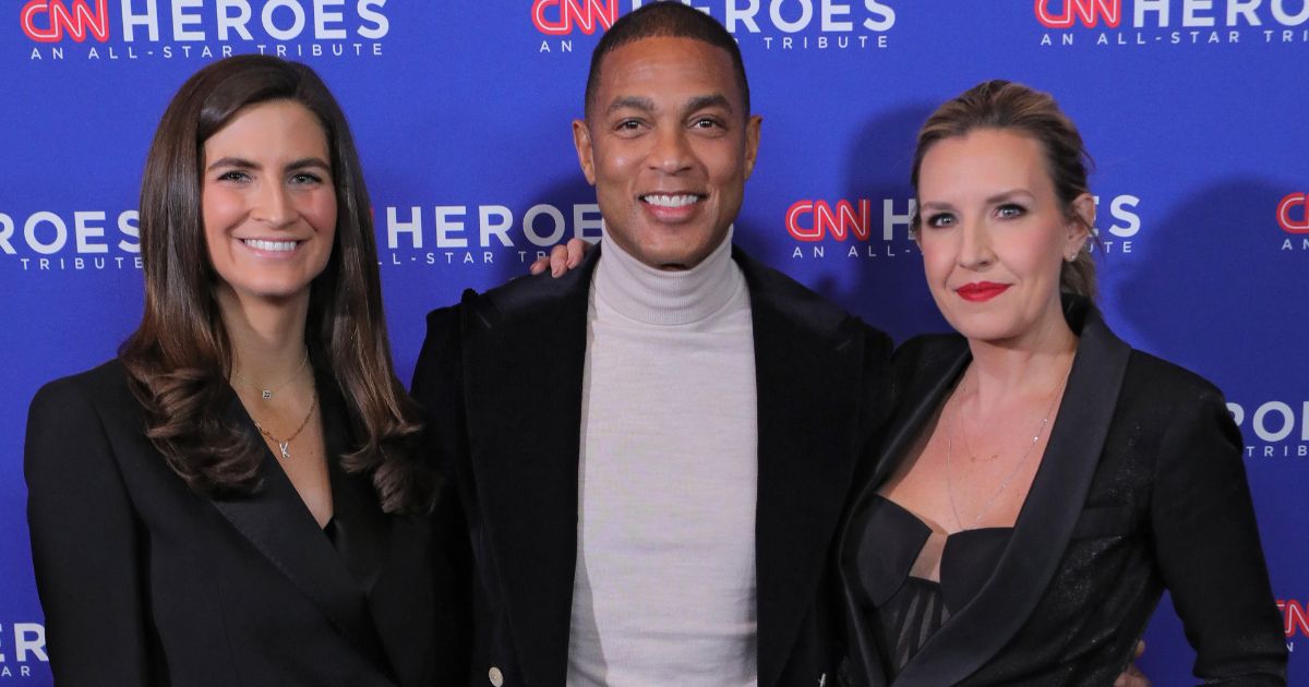 Then co-hosts of "CNN This Morning" Kaitlan Collins, left, Don Lemon, center, and Poppy Harlow, right, attend the 16th annual CNN Heroes: An All-Star Tribute in New York City on Dec. 11, 2022.