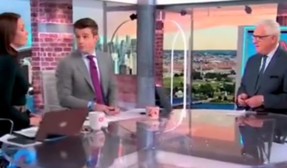 CNN hosts Erica Hill, left, and Phil Mattingly, center, were speechless after law enforcement analyst John Miller told them why criminals leave Florida and come to New York to do their stealing.