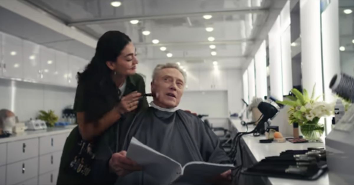 Christopher Walken in a BMW ad