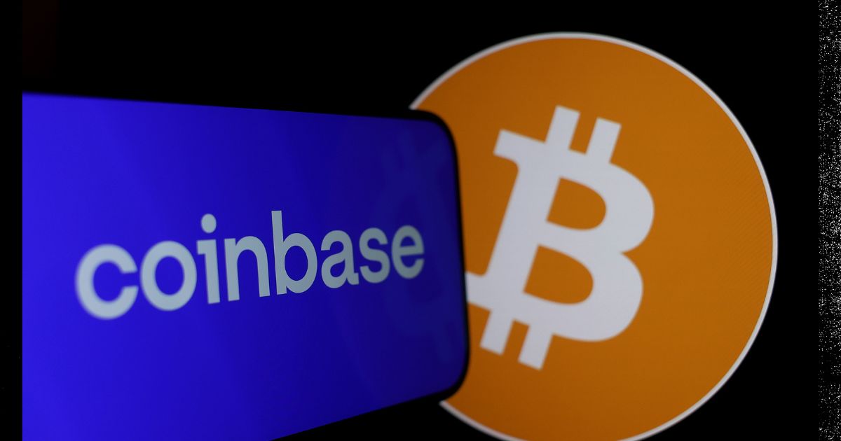 Some news outlets said a heavy surge in Bitcoin trading may have caused the problems on Coinbase's site.