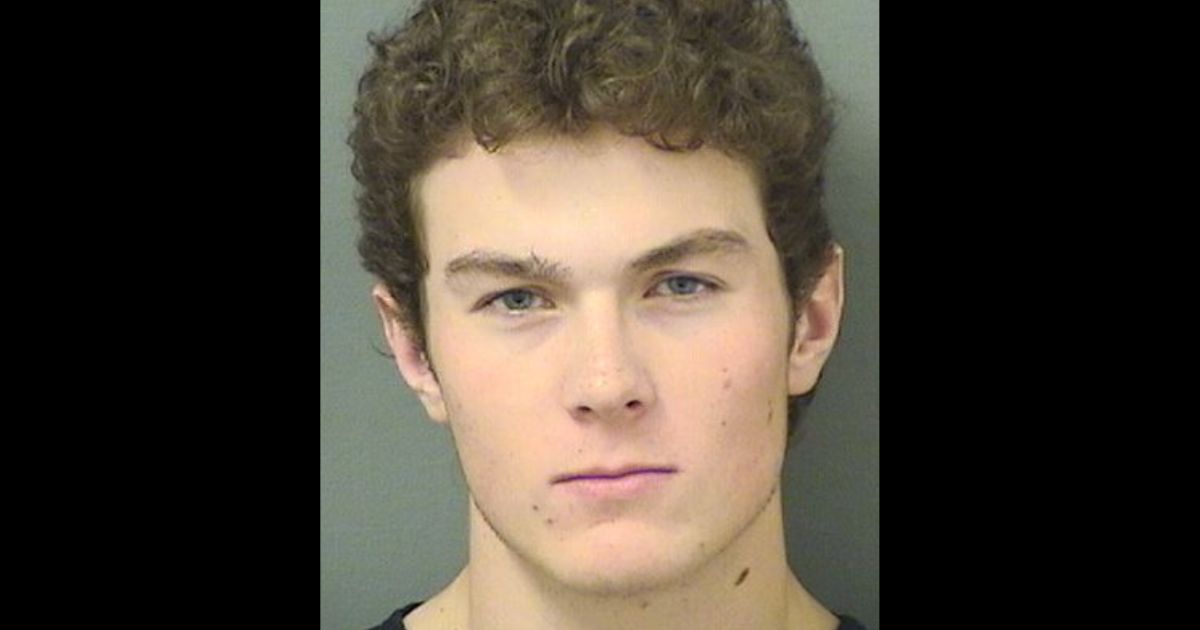 Dylan Brewer is facing criminal charges for allegedly defacing a "pride" intersection in Delray Beach, Florida.
