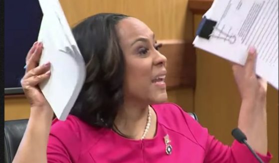After Fulton County District Attorney's outburst, the judge called for a 5-minute recess.