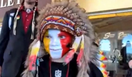 Holden Armenta, a 9-yer-old Kansas Chiefs fan that made headlines late last year, was able to attend Super Bowl LVIII on Sunday in Las Vegas, Nevada, thanks to a fundraiser.