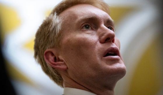 Oklahoma Sen. James Lankford speaks with reporters after meeting with Senate Minority Leader Mitch McConnell at the U.S. Capitol in Washington, D.C., on Jan. 16.