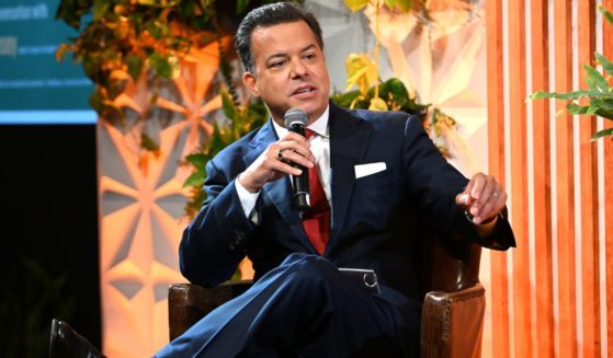 John Avlon speaks no stage at The Got Your 6 Summit in New York City on June 15, 2022.