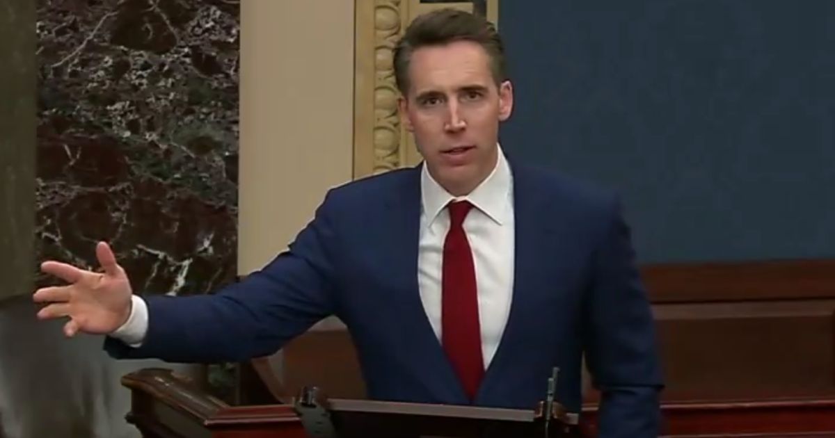 Before the Senate voted on a foreign aid spending bill, which would send over $60 billion to Ukraine, Sen. Josh Hawley gave an impassioned speech, arguing against the bill.